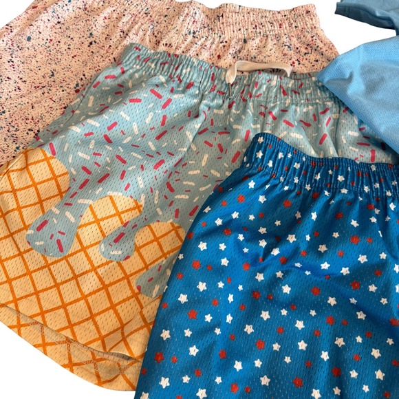 Baseball Lifestyle 101 Size Mens Small - Ice Cream Sprinkle Mesh Shorts + shirt - Picture 7 of 7